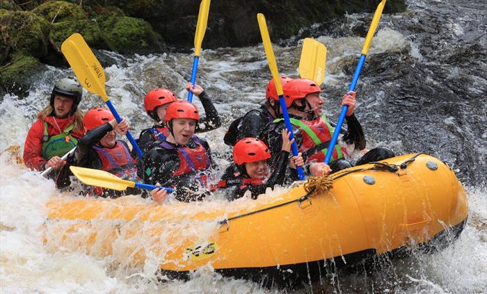 The focus is on maximising the river features blasting through world-class grade 3-4 rapids on a river course impressive enough to have hosted interna